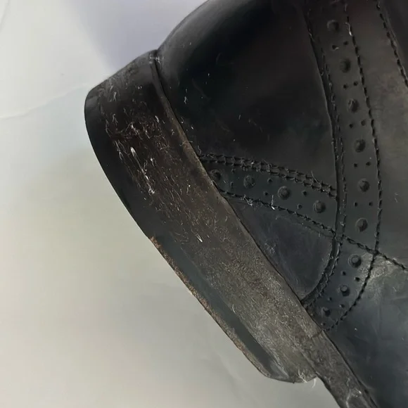 Dolce & Gabbana Black Leather Oxford Shoes